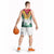 Guyana Flag Basketball Jersey Christmas Santa Jaguar and National Motto Green Yellow - Wonder Print Shop