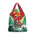 Guyana Flag Grocery Bag Christmas Santa Jaguar and National Motto Green Yellow - Wonder Print Shop