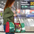 Guyana Flag Travel Bag Christmas Santa Jaguar and National Motto Green Yellow - Wonder Print Shop