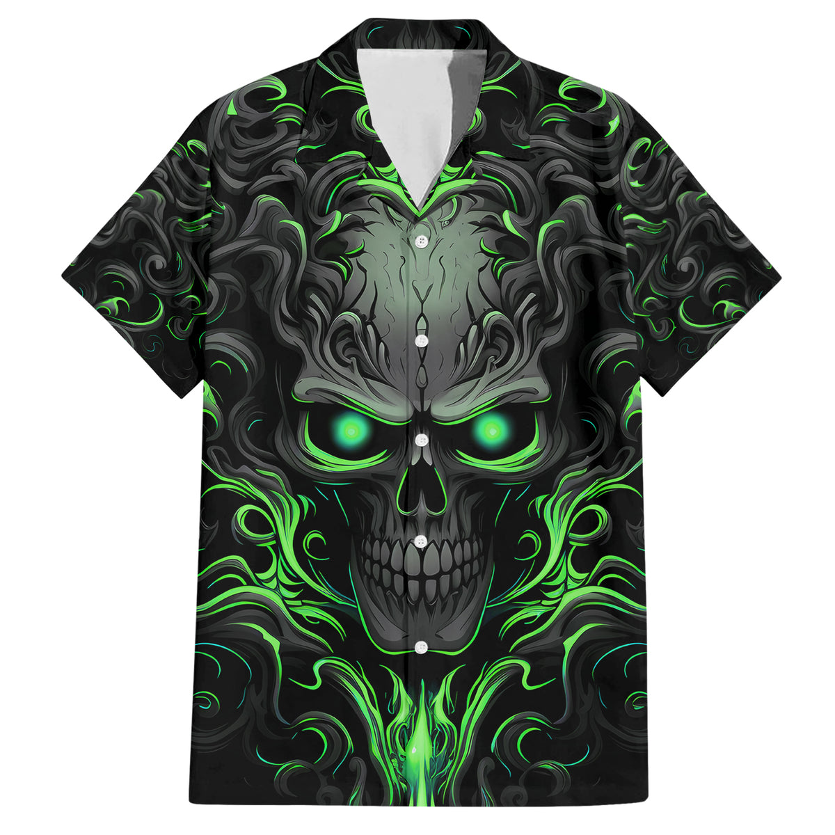 I May Not Be Perfect But At Least I'm Not You Skull Family Matching Short Sleeve Bodycon Dress and Hawaiian Shirt - Wonder Print Shop