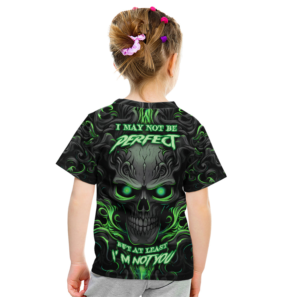 I May Not Be Perfect But At Least I'm Not You Skull Kid T Shirt - Wonder Print Shop
