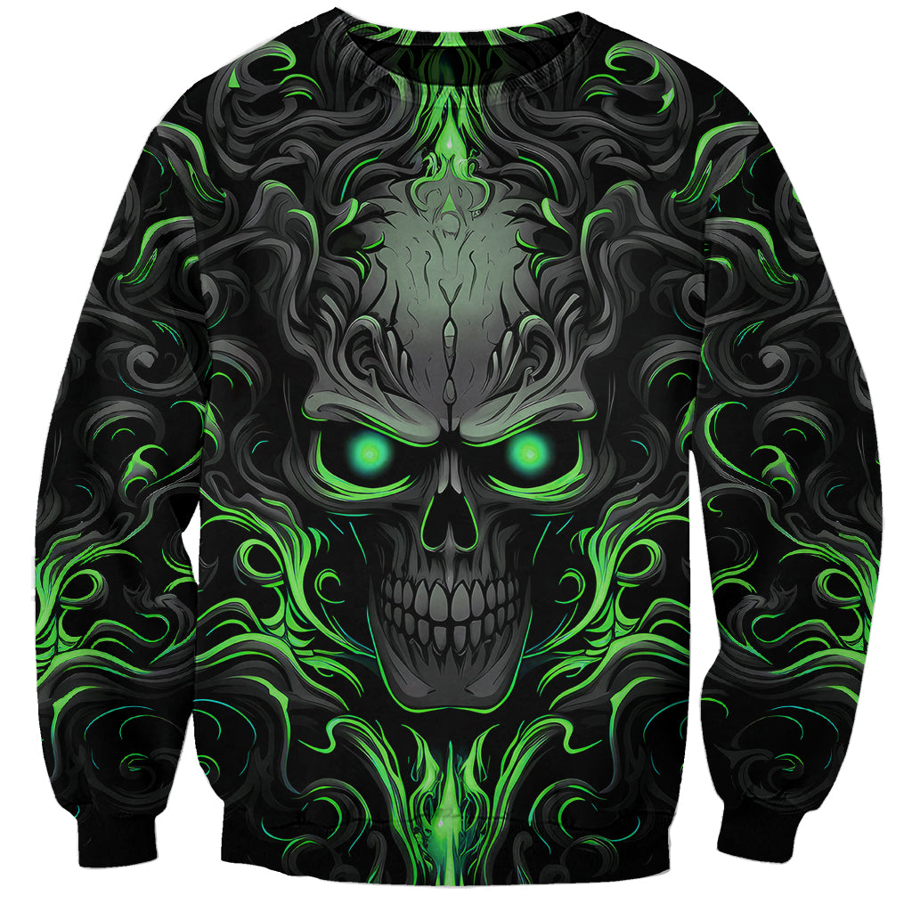 I May Not Be Perfect But At Least I'm Not You Skull Sweatshirt - Wonder Print Shop