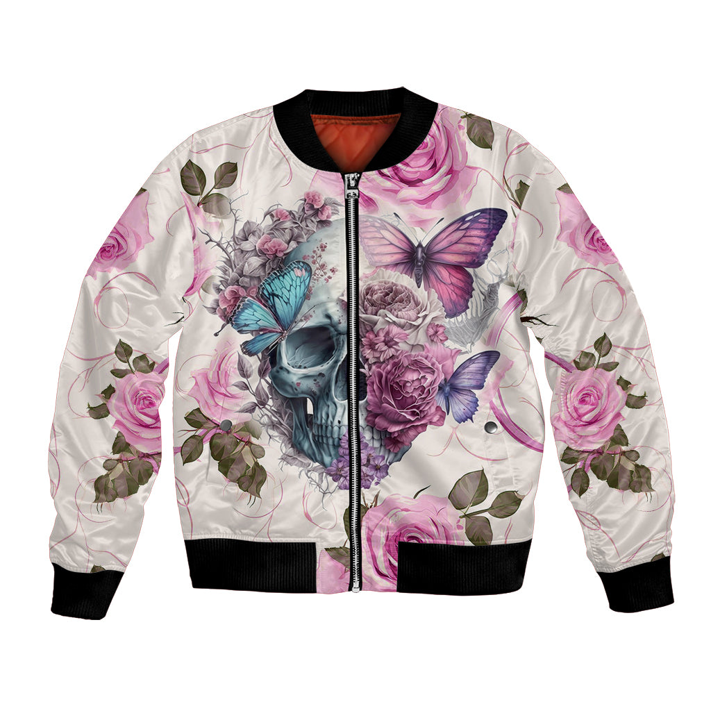 Women Skull Bomber Jacket Some Time An Angel Hellraiser Always A Strong Women - Wonder Print Shop
