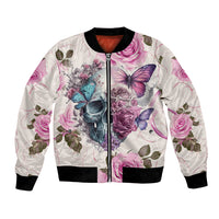 Women Skull Bomber Jacket Some Time An Angel Hellraiser Always A Strong Women - Wonder Print Shop