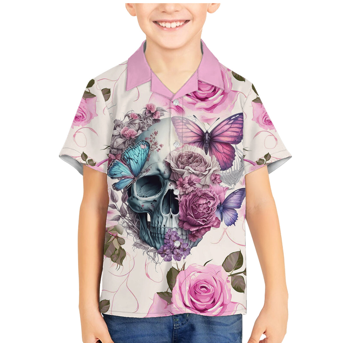 Women Skull Family Matching Mermaid Dress and Hawaiian Shirt Some Time An Angel Hellraiser Always A Strong Women - Wonder Print Shop