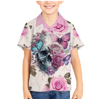 Women Skull Family Matching Mermaid Dress and Hawaiian Shirt Some Time An Angel Hellraiser Always A Strong Women - Wonder Print Shop