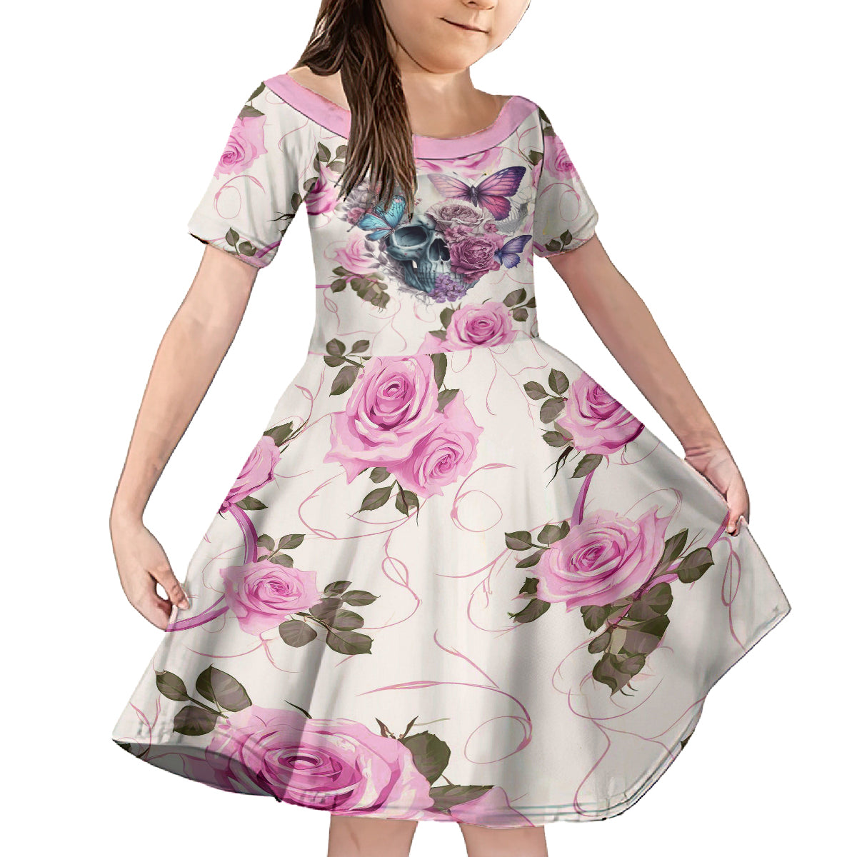 Women Skull Family Matching Summer Maxi Dress and Hawaiian Shirt Some Time An Angel Hellraiser Always A Strong Women - Wonder Print Shop