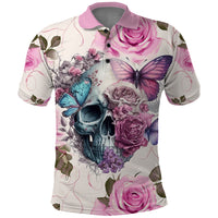 Women Skull Polo Shirt Some Time An Angel Hellraiser Always A Strong Women - Wonder Print Shop