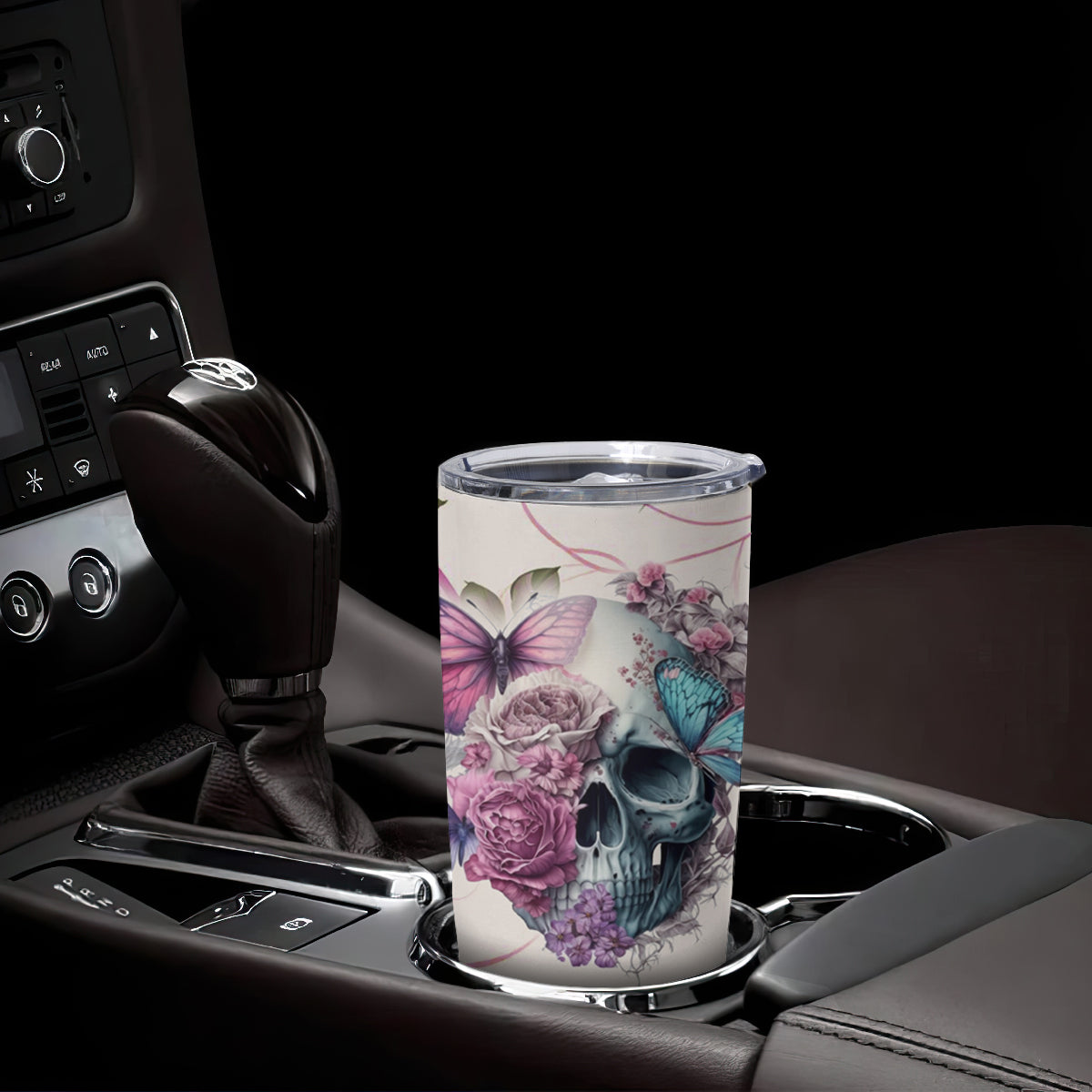 Women Skull Tumbler Cup Some Time An Angel Hellraiser Always A Strong Women - Wonder Print Shop