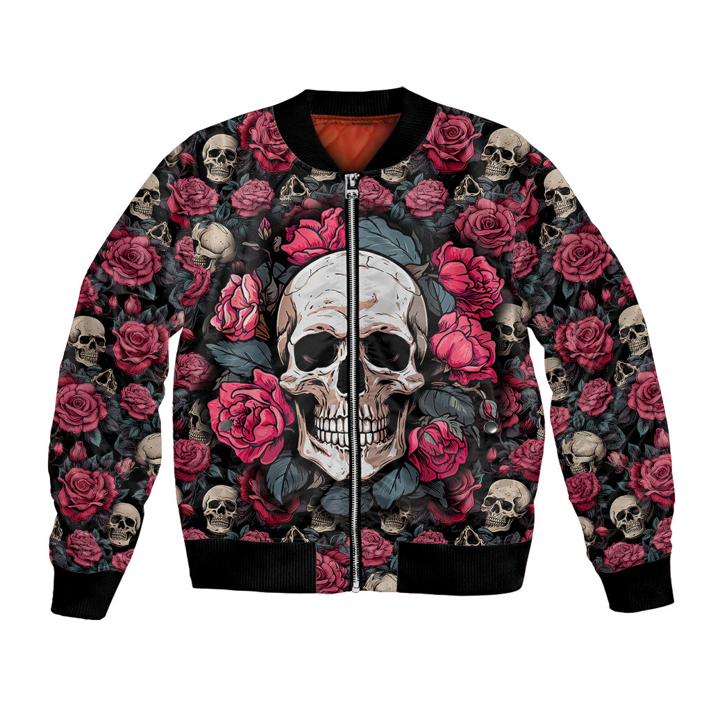 Judge Me When Yours Perfect Otherwise Shut Up Skull Bomber Jacket - Wonder Print Shop
