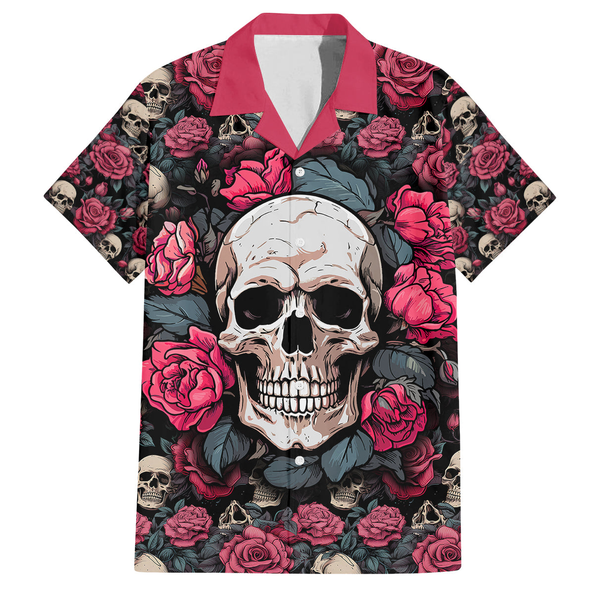 Judge Me When Yours Perfect Otherwise Shut Up Skull Family Matching Summer Maxi Dress and Hawaiian Shirt - Wonder Print Shop