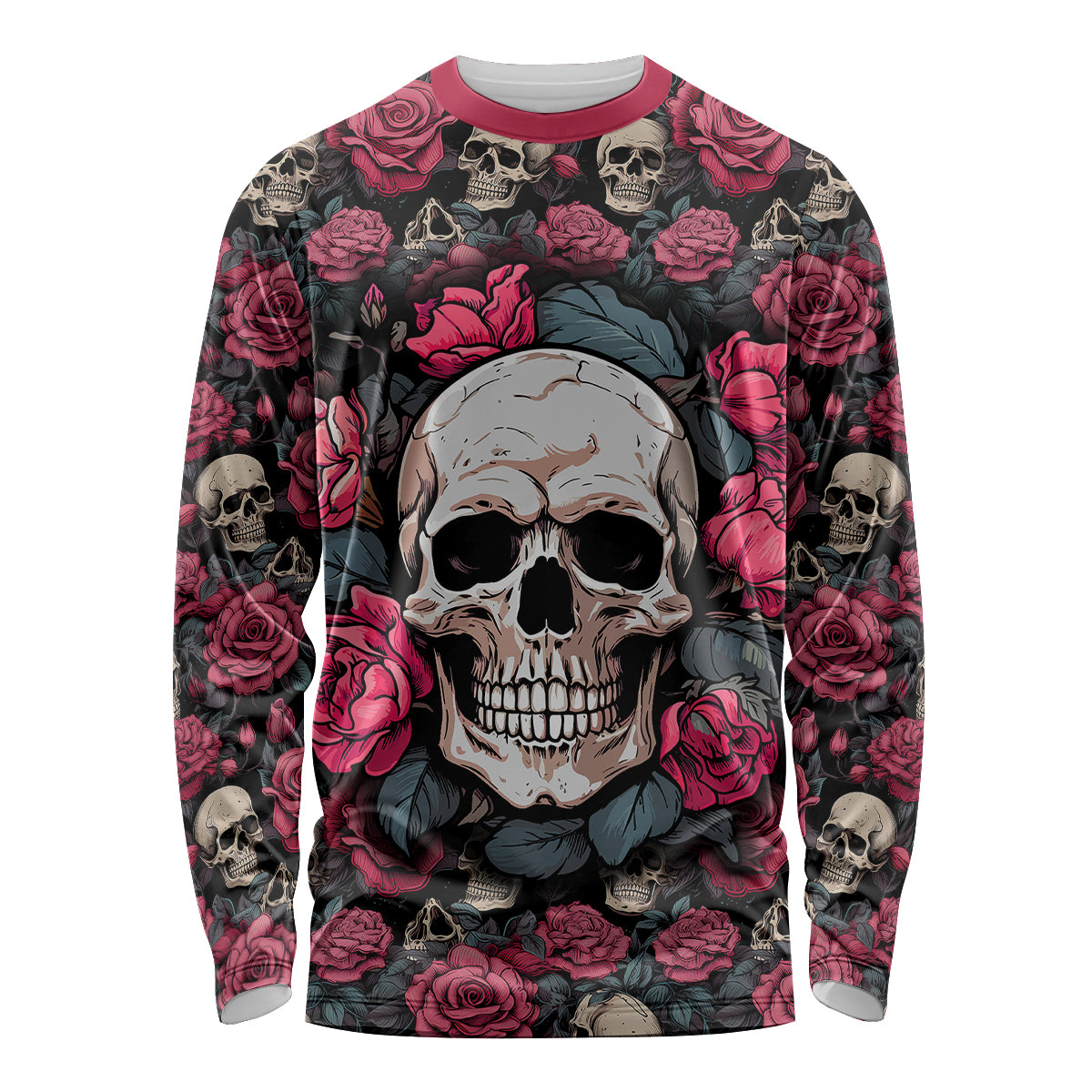 Judge Me When Yours Perfect Otherwise Shut Up Skull Long Sleeve Shirt - Wonder Print Shop