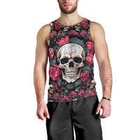 Judge Me When Yours Perfect Otherwise Shut Up Skull Men Tank Top - Wonder Print Shop