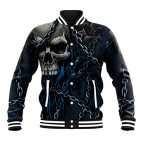 You Inspire My Inner Serial Killer Skull Baseball Jacket - Wonder Print Shop