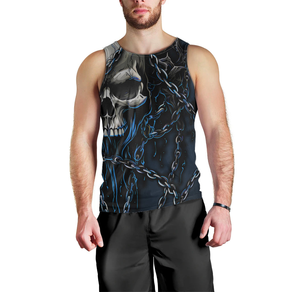 You Inspire My Inner Serial Killer Skull Men Tank Top - Wonder Print Shop