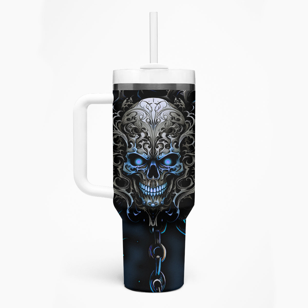 You Inspire My Inner Serial Killer Skull Tumbler With Handle - Wonder Print Shop