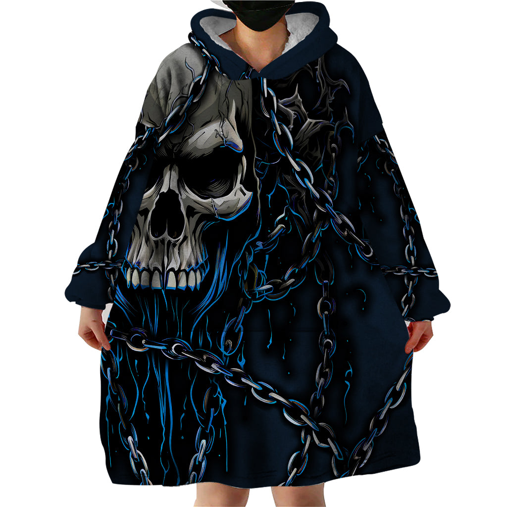 You Inspire My Inner Serial Killer Skull Wearable Blanket Hoodie - Wonder Print Shop