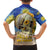 Van Gogh Style Skull Family Matching Summer Maxi Dress and Hawaiian Shirt Hello My Friend - Wonder Print Shop