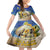 Van Gogh Style Skull Family Matching Summer Maxi Dress and Hawaiian Shirt Hello My Friend - Wonder Print Shop