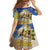 Van Gogh Style Skull Family Matching Summer Maxi Dress and Hawaiian Shirt Hello My Friend - Wonder Print Shop