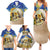 Van Gogh Style Skull Family Matching Summer Maxi Dress and Hawaiian Shirt Hello My Friend - Wonder Print Shop