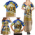 Van Gogh Style Skull Family Matching Summer Maxi Dress and Hawaiian Shirt Hello My Friend - Wonder Print Shop