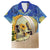 Van Gogh Style Skull Family Matching Summer Maxi Dress and Hawaiian Shirt Hello My Friend - Wonder Print Shop