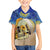 Van Gogh Style Skull Family Matching Summer Maxi Dress and Hawaiian Shirt Hello My Friend - Wonder Print Shop