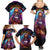 Time Will Reveal Who's There For You And Who's Full Of Shit Family Matching Summer Maxi Dress and Hawaiian Shirt - Wonder Print Shop
