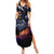Time Will Reveal Who's There For You And Who's Full Of Shit Family Matching Summer Maxi Dress and Hawaiian Shirt - Wonder Print Shop