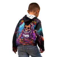 Time Will Reveal Who's There For You And Who's Full Of Shit Kid Hoodie - Wonder Print Shop