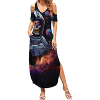 Time Will Reveal Who's There For You And Who's Full Of Shit Summer Maxi Dress - Wonder Print Shop