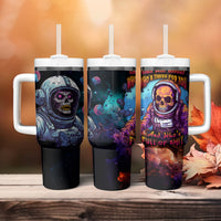 Time Will Reveal Who's There For You And Who's Full Of Shit Tumbler With Handle - Wonder Print Shop