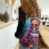 Time Will Reveal Who's There For You And Who's Full Of Shit Women Casual Shirt - Wonder Print Shop