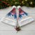Serbia Christmas Santa Hat with Wolf Howling Moon Serbian Flag and Red Blue White Winter Forest Pattern Design - Wonder Print Shop