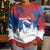 Serbia Christmas Kid Ugly Christmas Sweater with Wolf Howling Moon Serbian Flag and Red Blue White Winter Forest Pattern Design - Wonder Print Shop