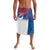 Serbia Christmas Lavalava with Wolf Howling Moon Serbian Flag and Red Blue White Winter Forest Pattern Design - Wonder Print Shop
