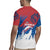 Serbia Christmas Rugby Jersey with Wolf Howling Moon Serbian Flag and Red Blue White Winter Forest Pattern Design - Wonder Print Shop