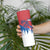 Serbia Christmas Skinny Tumbler with Wolf Howling Moon Serbian Flag and Red Blue White Winter Forest Pattern Design - Wonder Print Shop