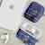Serbia Christmas AirPods Case with Traditional Santa Eagle Serbian Coat of Arms and Blue Red White Folk Pattern Design - Wonder Print Shop