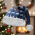 Serbia Christmas Santa Hat with Traditional Santa Eagle Serbian Coat of Arms and Blue Red White Folk Pattern Design - Wonder Print Shop