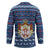 Serbia Christmas Hockey Jersey with Traditional Santa Eagle Serbian Coat of Arms and Blue Red White Folk Pattern Design - Wonder Print Shop