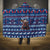Serbia Christmas Hooded Blanket with Traditional Santa Eagle Serbian Coat of Arms and Blue Red White Folk Pattern Design - Wonder Print Shop