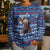 Serbia Christmas Kid Ugly Christmas Sweater with Traditional Santa Eagle Serbian Coat of Arms and Blue Red White Folk Pattern Design - Wonder Print Shop