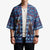 Serbia Christmas Kimono with Traditional Santa Eagle Serbian Coat of Arms and Blue Red White Folk Pattern Design - Wonder Print Shop