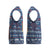 Serbia Christmas Knitted V-Neck Vest with Traditional Santa Eagle Serbian Coat of Arms and Blue Red White Folk Pattern Design - Wonder Print Shop
