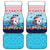Malta Christmas Car Mats with Santa Fish Malta Flag Coral Reef and Red Blue Festive Pattern Design - Wonder Print Shop