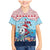 Malta Christmas Family Matching Mermaid Dress and Hawaiian Shirt with Santa Fish Malta Flag Coral Reef and Red Blue Festive Pattern Design - Wonder Print Shop