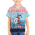 Malta Christmas Family Matching Off The Shoulder Long Sleeve Dress and Hawaiian Shirt with Santa Fish Malta Flag Coral Reef and Red Blue Festive Pattern Design - Wonder Print Shop