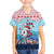 Malta Christmas Family Matching Off Shoulder Maxi Dress and Hawaiian Shirt with Santa Fish Malta Flag Coral Reef and Red Blue Festive Pattern Design - Wonder Print Shop